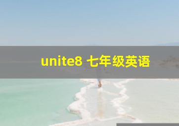 unite8 七年级英语